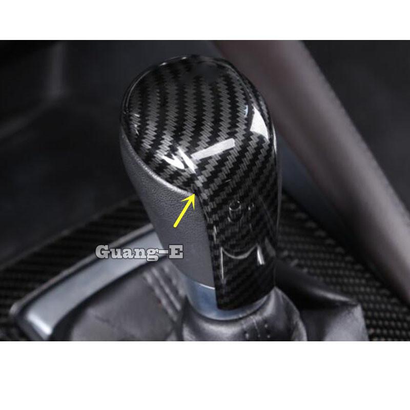 Car Stick Cover Inner Styling Shift Knob Control Top Lamp Frame Trim Hood Part For Mazda 2 Mazda2 Demio 2015 2016 2017 2018