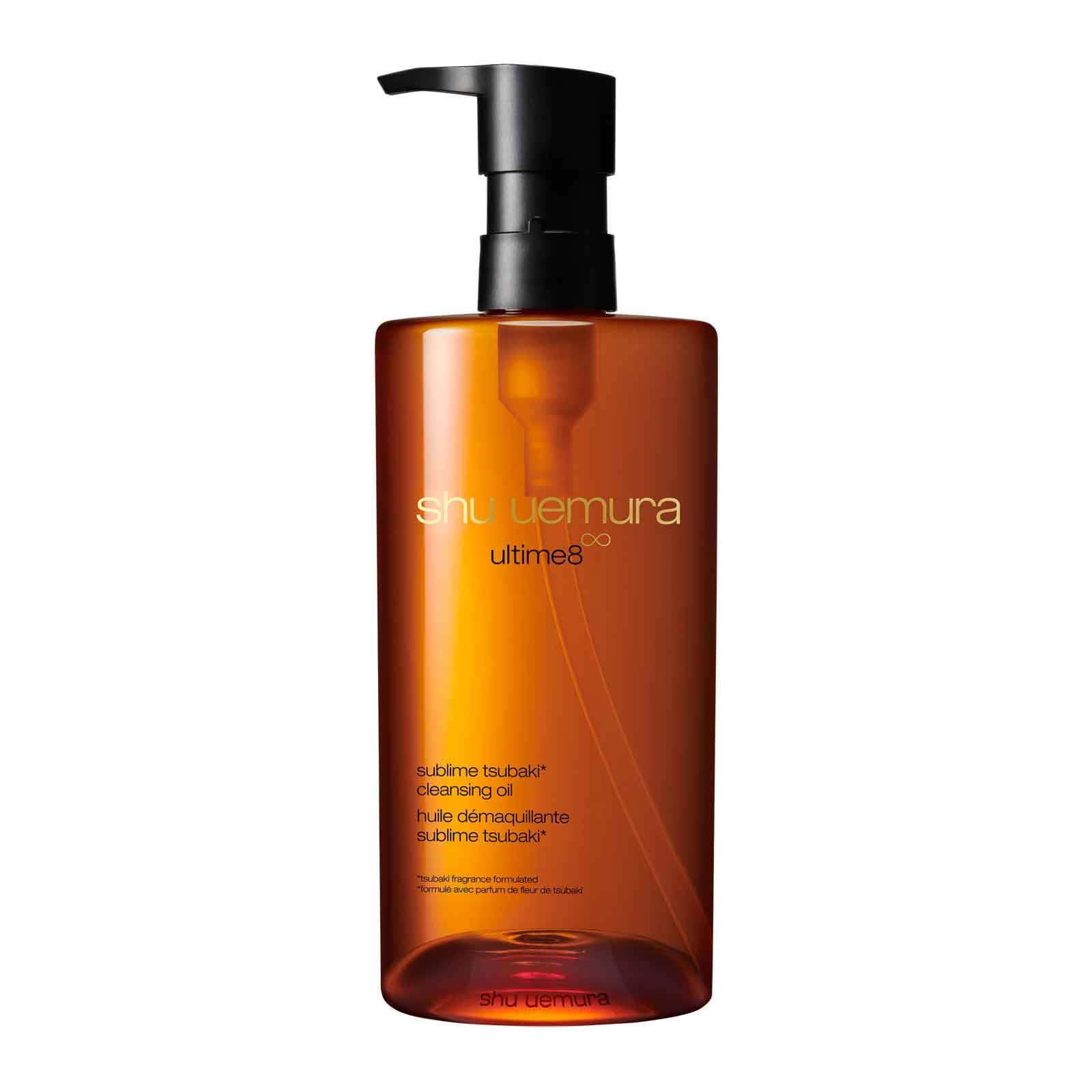 Shu Uemura Ultime8 Sublime Beauty Cleansing Oil 450mL, Makeup Remover, Cleansing Oil, No Double Cleansing Required, Pore Cleansing, Blackhead Removal,