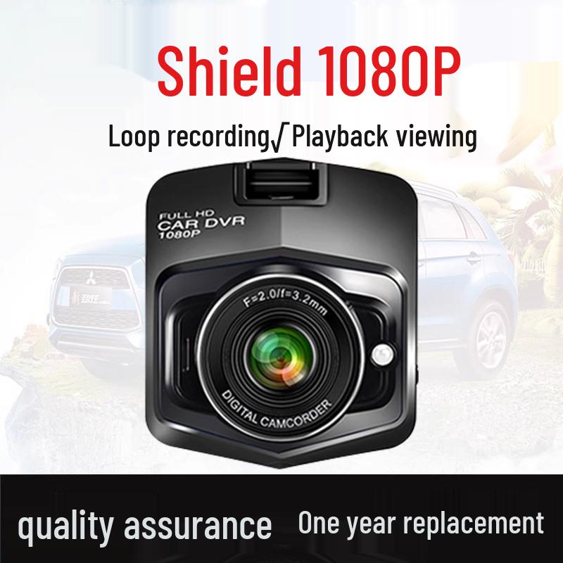 2.4" HD 1080P Dash Cam with Single Lens Car Recorder