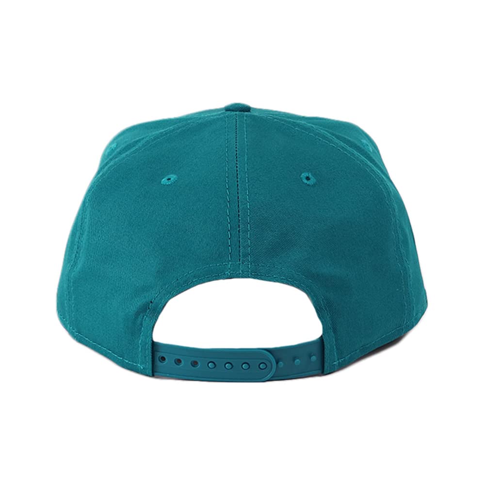 New Era 9FIFTY NE400 Snapback Baseball Shark Teal and Light One Size Fits with 99HeadwearShop Men's Cap, Unisex, Blue, All, Sticker.