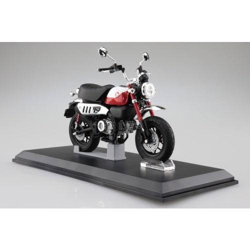 Aoshima Bunka Kyozai (AOSHIMA) Skynet 1/12 Scale Complete Honda Monkey125 '22 Pearl Nebula Red Motorcycle