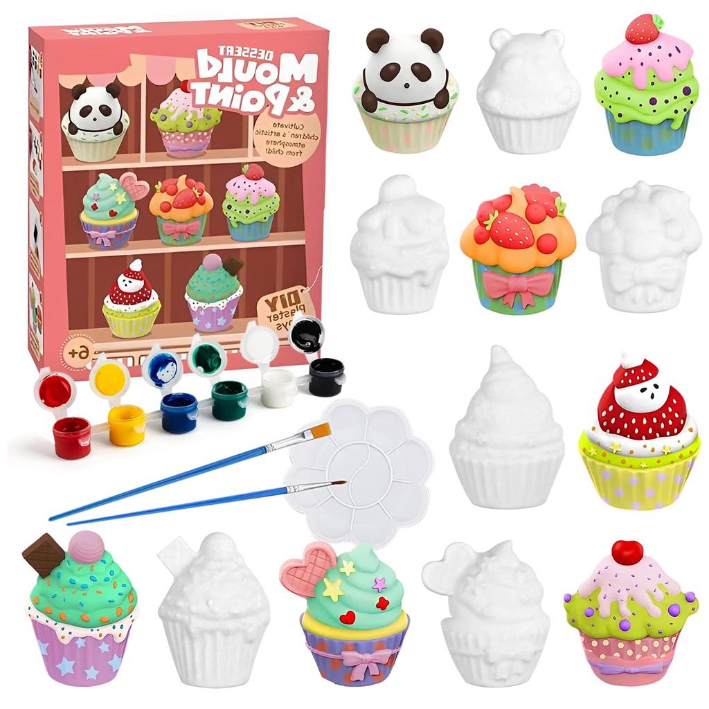 Zestaw do prac plastycznych i rękodzieła dla dzieci Zestaw do malowania, Projekty SPA Kreatywna aktywność Zabawki DIY Prezent, zabawki dinozaury Zestaw do malowania f