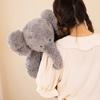 Cute Elephant Plush Toy Soft Stuffed Plushies Home Sofa Throw Pillow Ornament Gifts For Girls Kids Baby Sleeping Animal Dolls