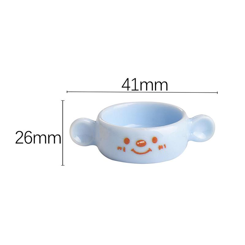 

5Pcs Simulation Miniature Expression Pot Diy Cream Glue Resin Jewelry Accessories Material Handmade Dollhouse Scene Decoration