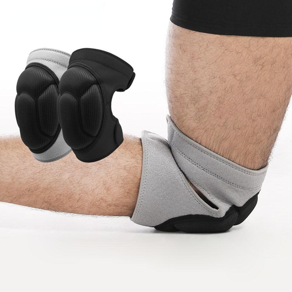 1 Pair Sponge Football Volleyball Extreme Sports Knee Pads Sleeve Brace Support Thickened Cycling Knee Protector Kneepad
