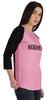 Inkmeso #Girl MomTshirt Tops For Women Cotton Raglan Sleeve Mother  s Shirt