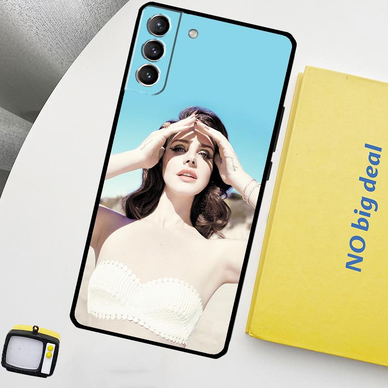 Lana Del Rey Phone Case For Samsung Galaxy S26 S25 S24 Ultra S20 S21 S22 S23 Plus S10 S24 FE S25 FE Cover