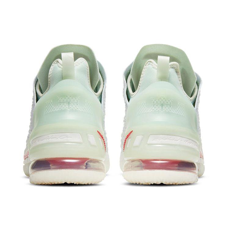 Nike LeBron 18 EP Empire Jade Unisex Sneakers Teal Pure-Platinum Cream-Grass-Green DB7644-002