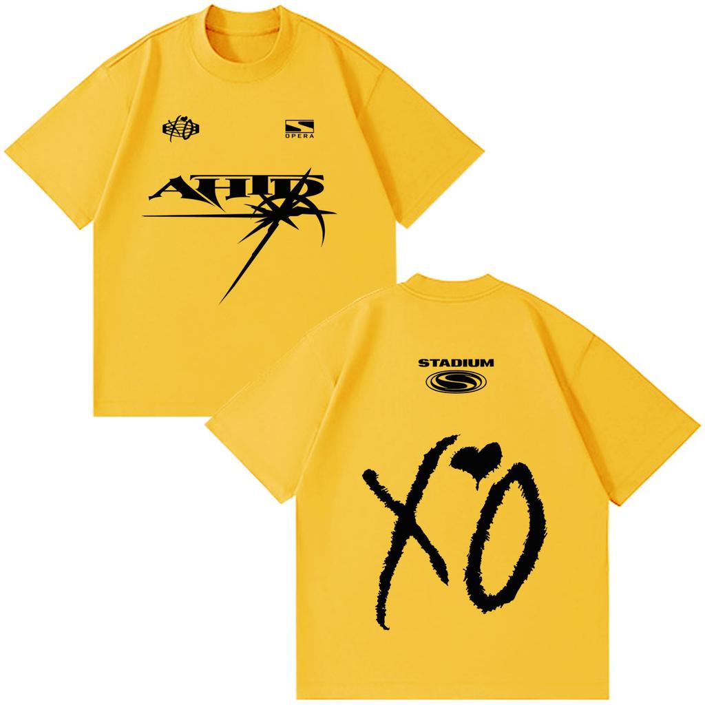 The Weeknd After Hour Til Dawn World Tour 2026 T-shirt Imprimé Unisexe Unisexe Hiphop T-shirt Décontracté Coton Vintage T-shirts Streetwear