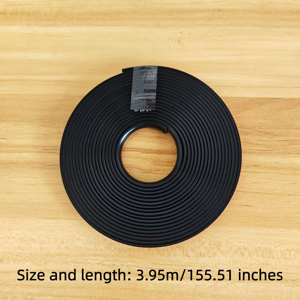 [Easy Design Tire Strip] Durable Rubber Wheel Rim Pad | 155.51 Inch General Motors Edge Protection Strip | Vehicle Tire Decorative Add-On for Car & RV