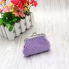 Women Coin Purse, Polka Dot Printing Mini Lightweight Pouch, Pocket Size Kiss Lock Coin Pouch, for Coins Earrings Hair Ties Small Items