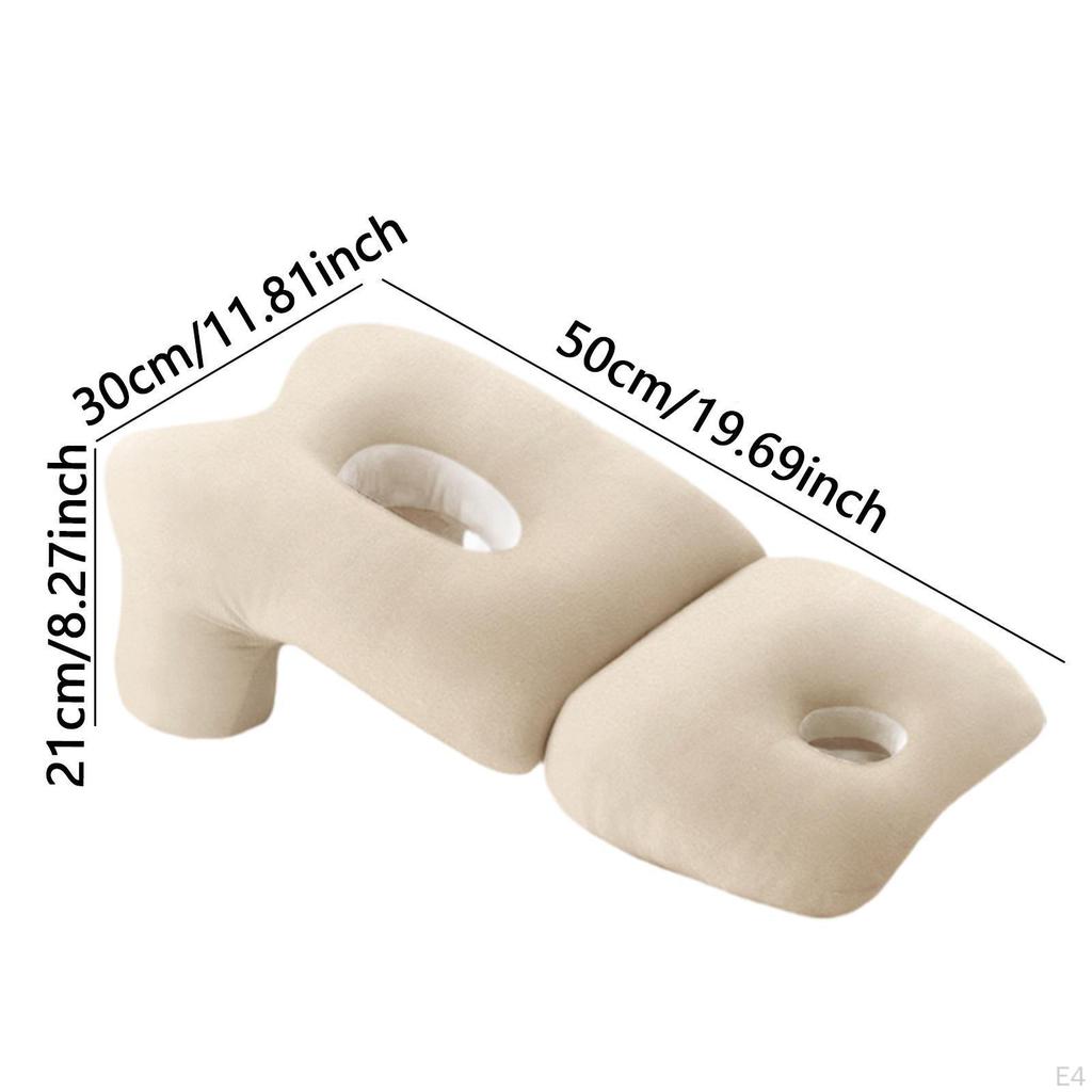 Comfortable Prone Cushion with Neck Support, Great for Reading At Home