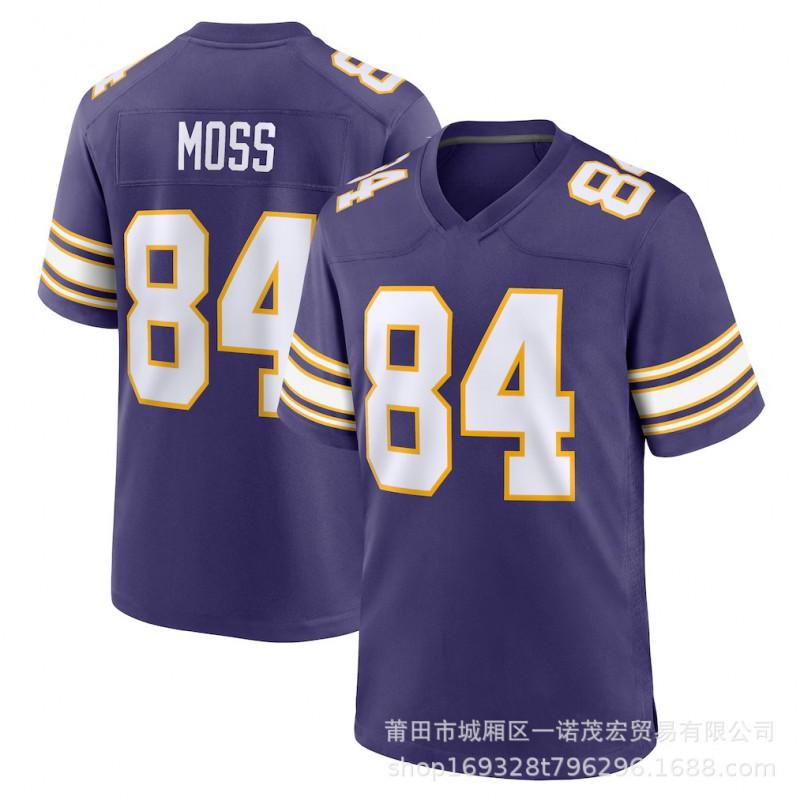 Minnesota Vikings Football Jersey 19 Thielen 15 18 Jefferson 8 Mens Sports
