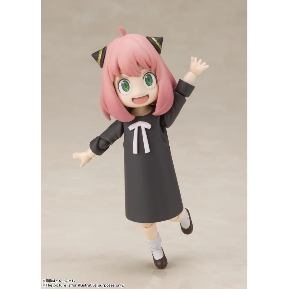 Bandai SPIRITS SHFiguarts SPY×FAMILY Anya Forger cca. Pohyblivá figurka 80mm ABS&PVC lakovaná