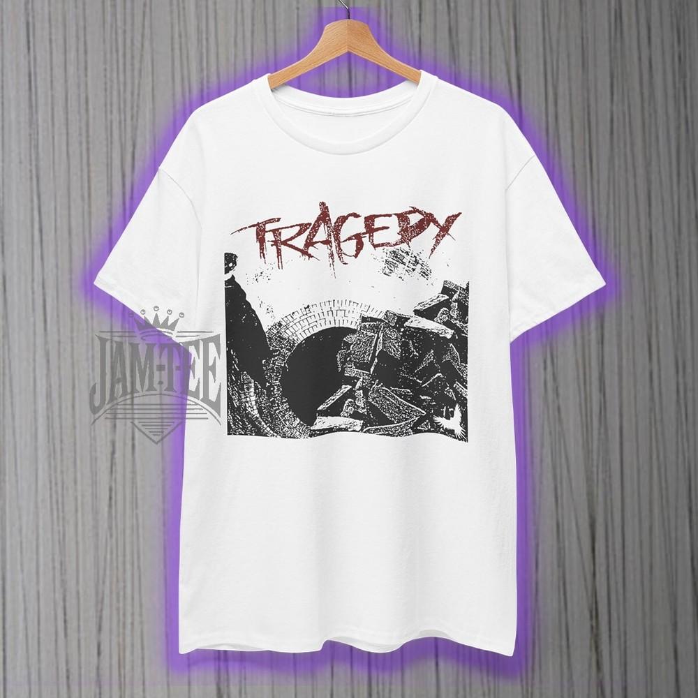 

TRAGEDY T-shirt punk d-beat crust anti-cimex skitsystem discharge Unisex Tee L