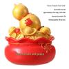 2026 Zodiac Horse Figurine: Get Rich New Year Ornament for Home or Office Display