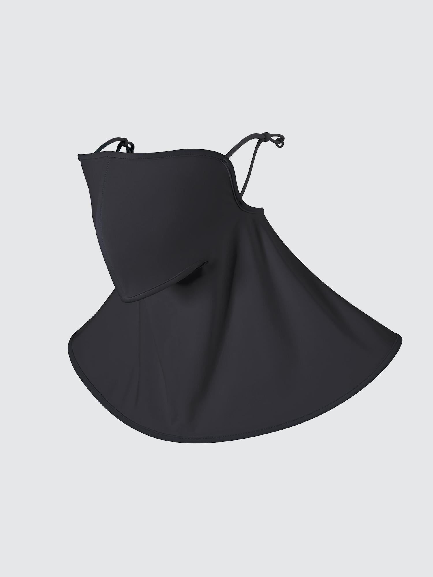 Uniqlo Japan Uv Cut Face Cover 09 BLACK/ONE SIZE