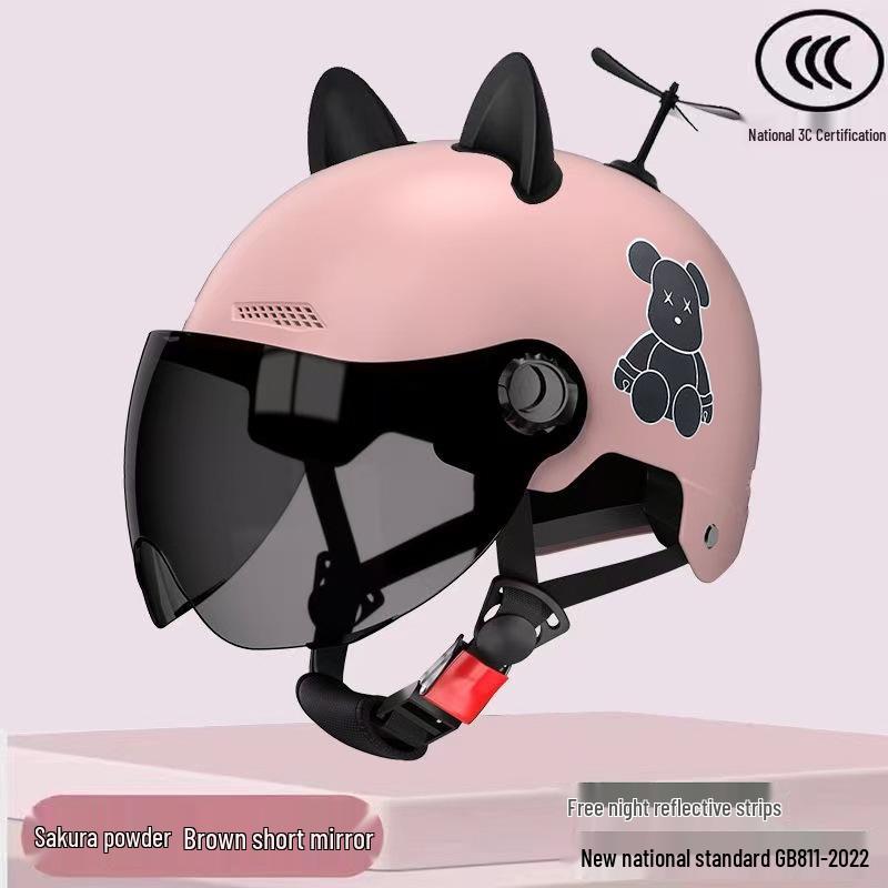 Casco Eléctrico Unisex para Bicicleta y Patinete Certificado 3C, Seguro y Ajustable, Protección Solar, Uso en Todas las Estaciones