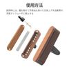 KKLM Car Aroma Diffuser, Natural Wood, Clip-on Aroma Holder for