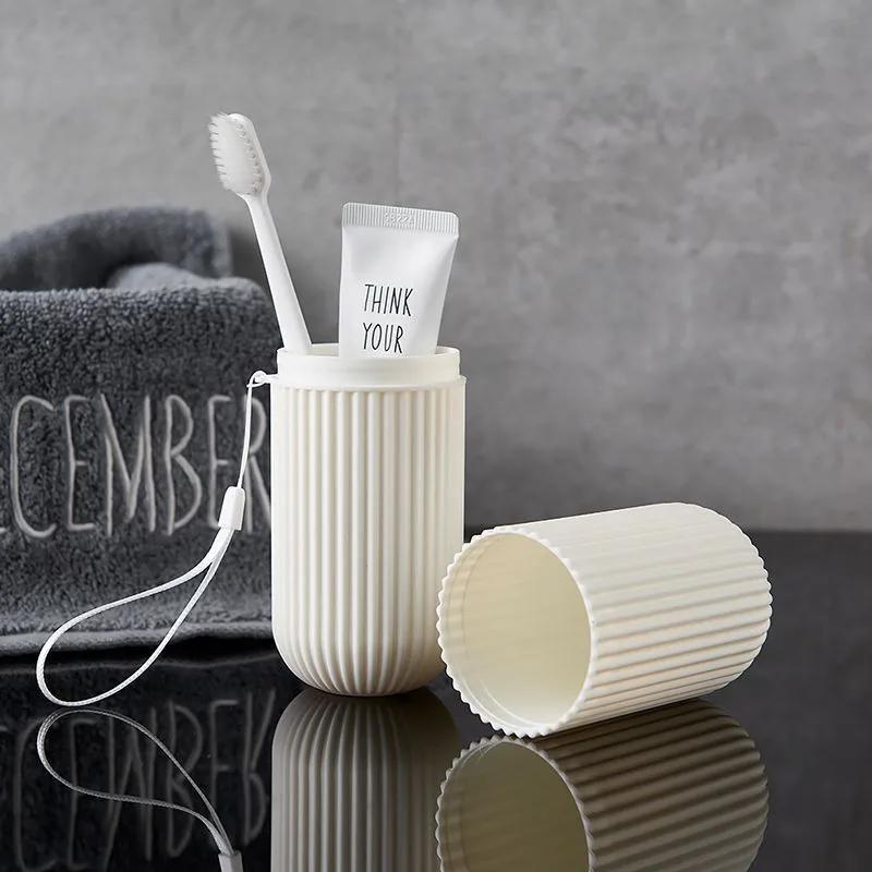 Travel Portable Toothbrush Toothpaste Holder Storage Case Box Organizer Household Storage Cup Outdoor Holder Bathroom Accessorie Decor
