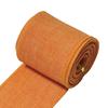 5 Yards/63mm Jute Drahtband Imitation Leinen Bunt Geschenkverpackung Juteband Einfarbig Geschenkverpackung Band