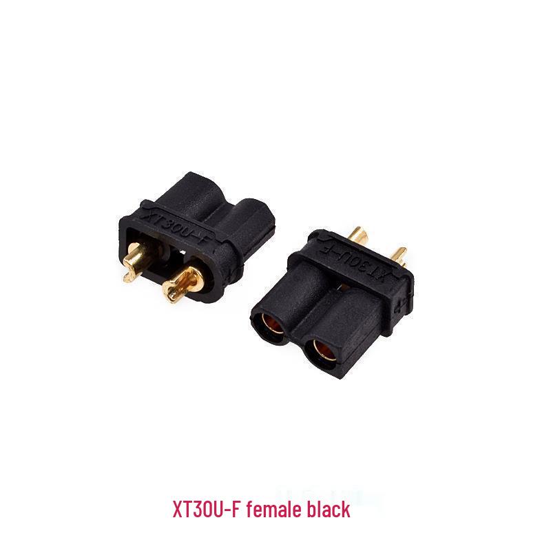 XT30U-M/F Male-Female Lithium Battery Plug Connector for Model Airplane ESC Motor Charging