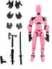 Stampa 3D Lucky Dummy13 Articolato Mobile Assemblabile Robot Bambola Animale Modello Giocattolo Puzzle Antistress Regalo per Bambini