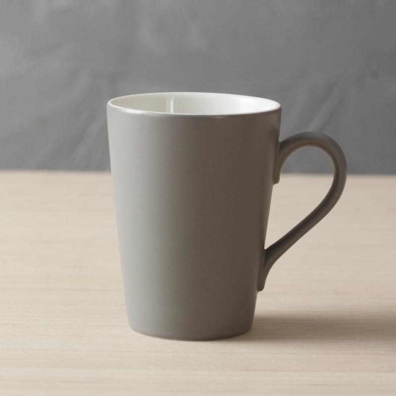 Large Capacity Simple Ceramic Water Cup Creative Mug with Handle Porcelain Drinkware Office Meeting Couple Student Mug