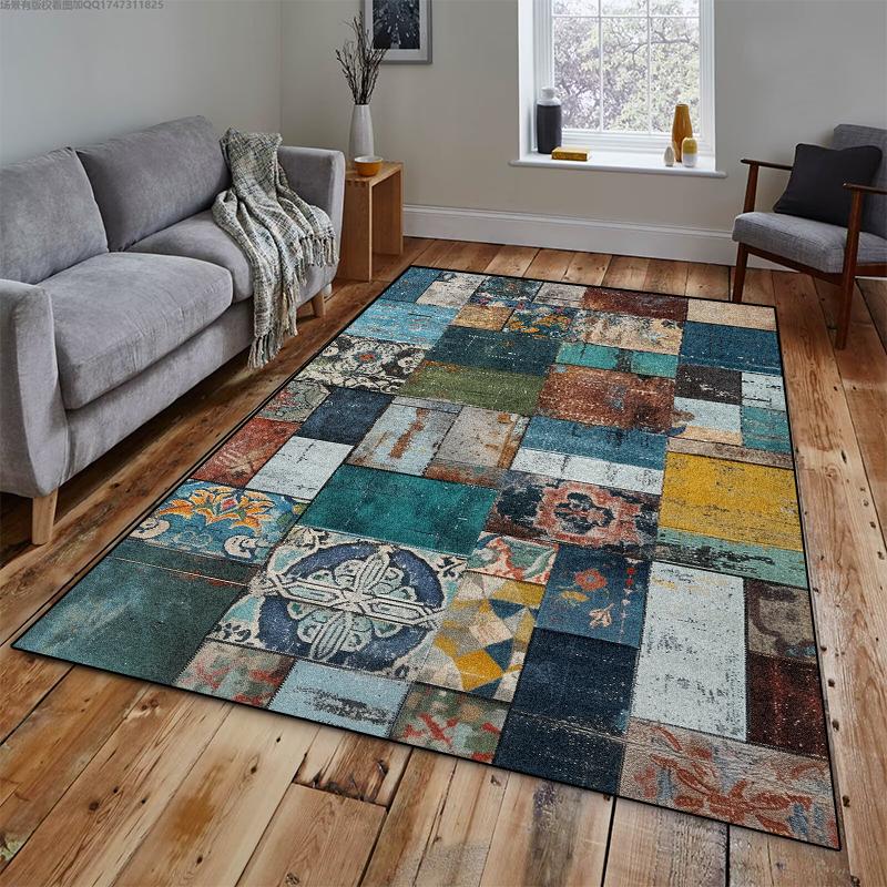 Geometric Carpet Living Room 200x300 Bedroom Carpet Large Area Rugs for Home Decoration Abstract Non-slip Sofa Custom Floor Mats