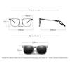 6 IN 1 Magnetic Clip-on Sunglasses for Daily Use Tinted Lens Myopic Eyeglasses Frame Night Vision Driving Eyeglasses