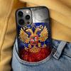 Russian Empire Coat of Arms Soft Phone Case for iPhone 17 Air 16e Pro max 15 Pro 13 14 Plus 11 12 MagSafe Magnetic Coque