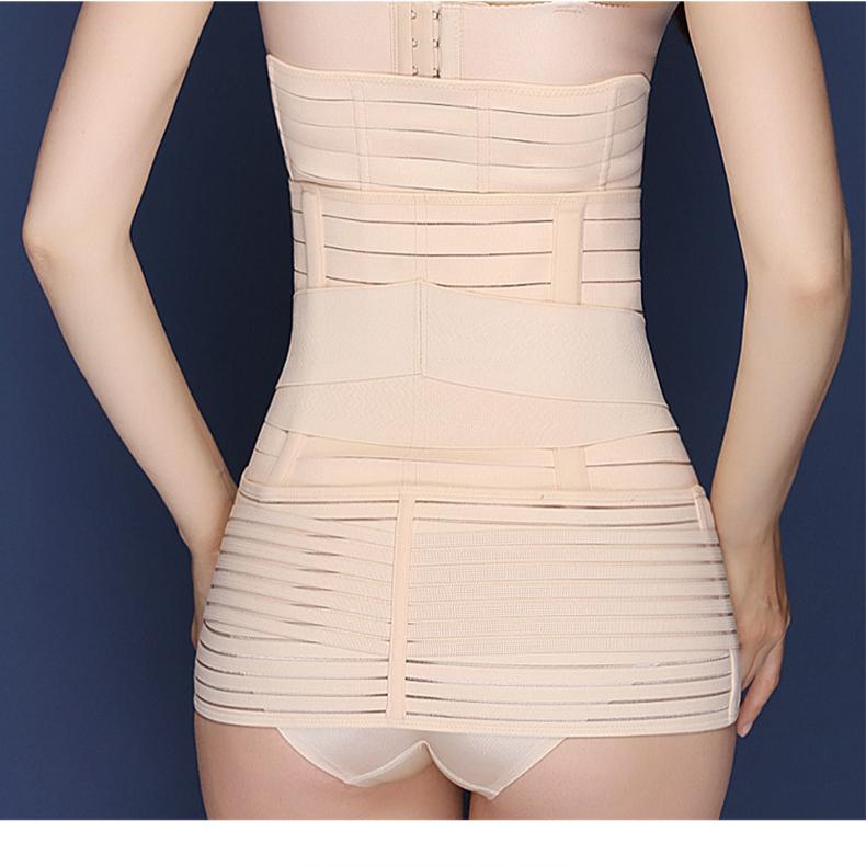 Dreiteiliges Postpartum-Bauchgurt-Set, universeller Taillenformungsgürtel für Mütter nach natürlichen Geburten und Kaiserschnittgeburten