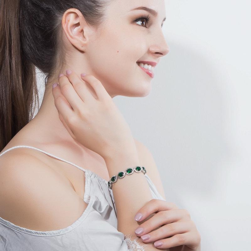 Micro-Set Accessories Aaa Zircon Bracelet, Classic Zircon Bracelet For Women