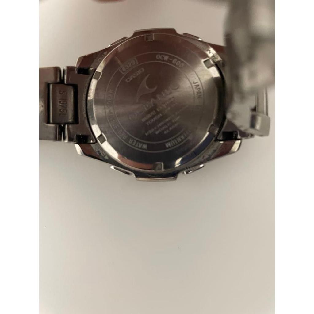 Used CASIO OCEANUS OCW-600 Main unit (with manual)