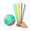 (1000PCS) 300/500/1000pcs 10.3in Jumbo Straws Smoothie Straws Milkshake Straws Extra Wide Extra Long Assorted Bright C