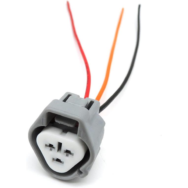HiSport Fog Light Turn Signal Connector Pigtail 3 Wire compatible with Nissan Mazda Subaru 1PCS