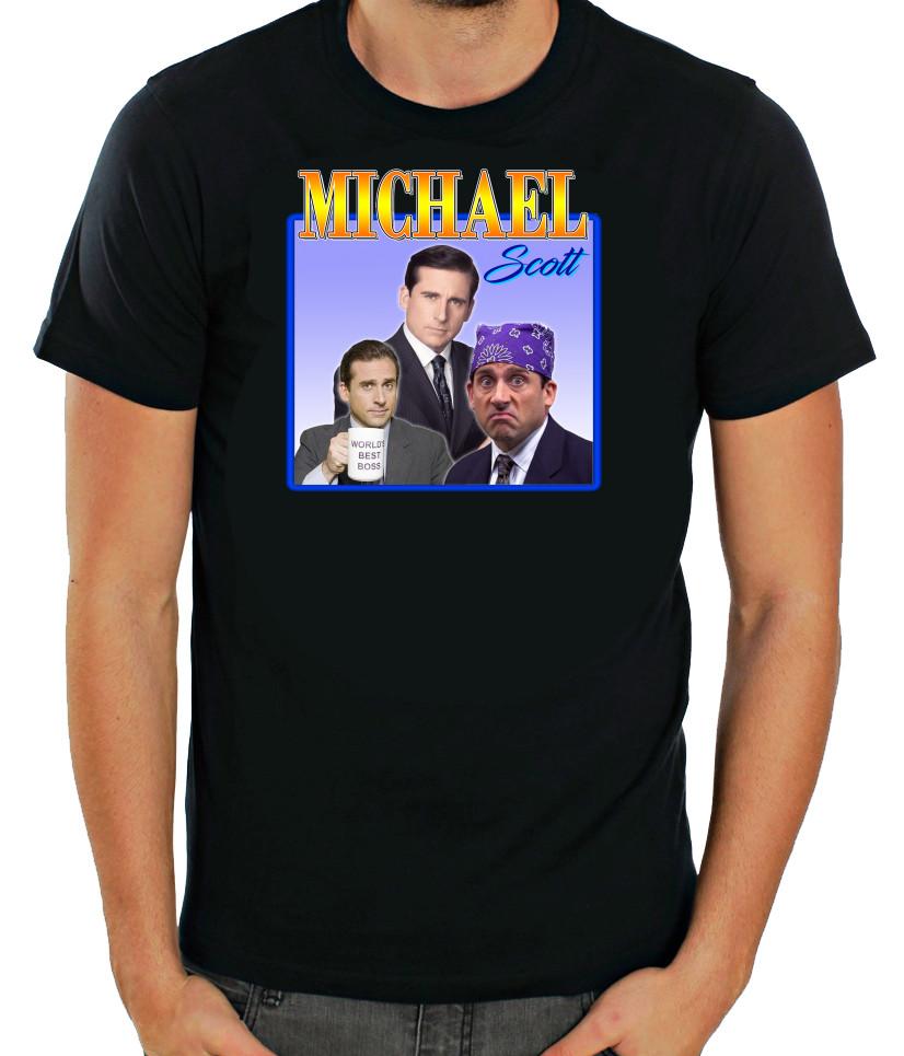 Michael Scott Homage, The Office, Short Sleeve T- Shirt Men G607