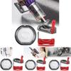 For Dyson V7 V8 Sv10 Sv11 Vacuum Cleaner Seal Cover With Button Home Cleaning