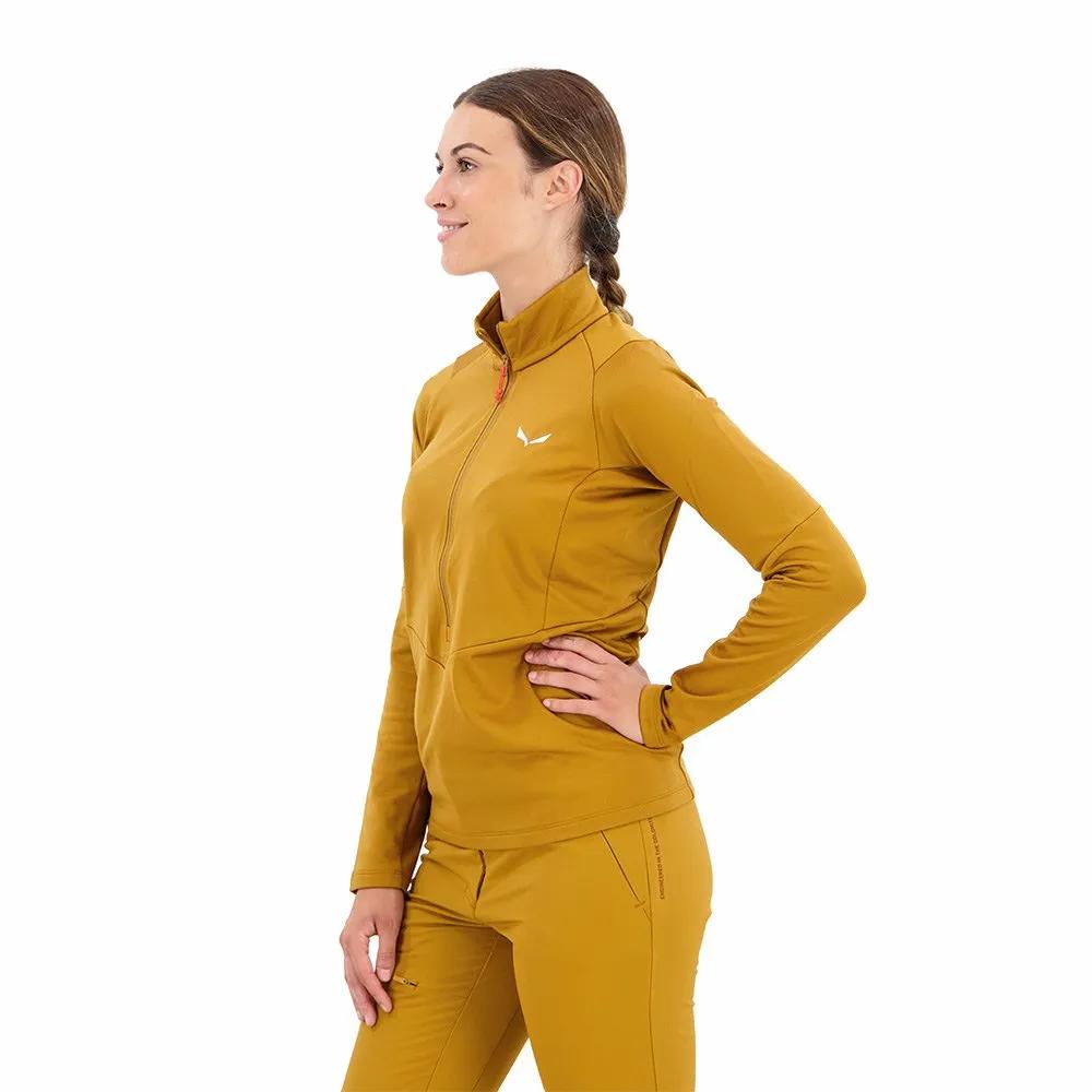 Salewa Fleece Jacket with Half-zip Puez Pullover