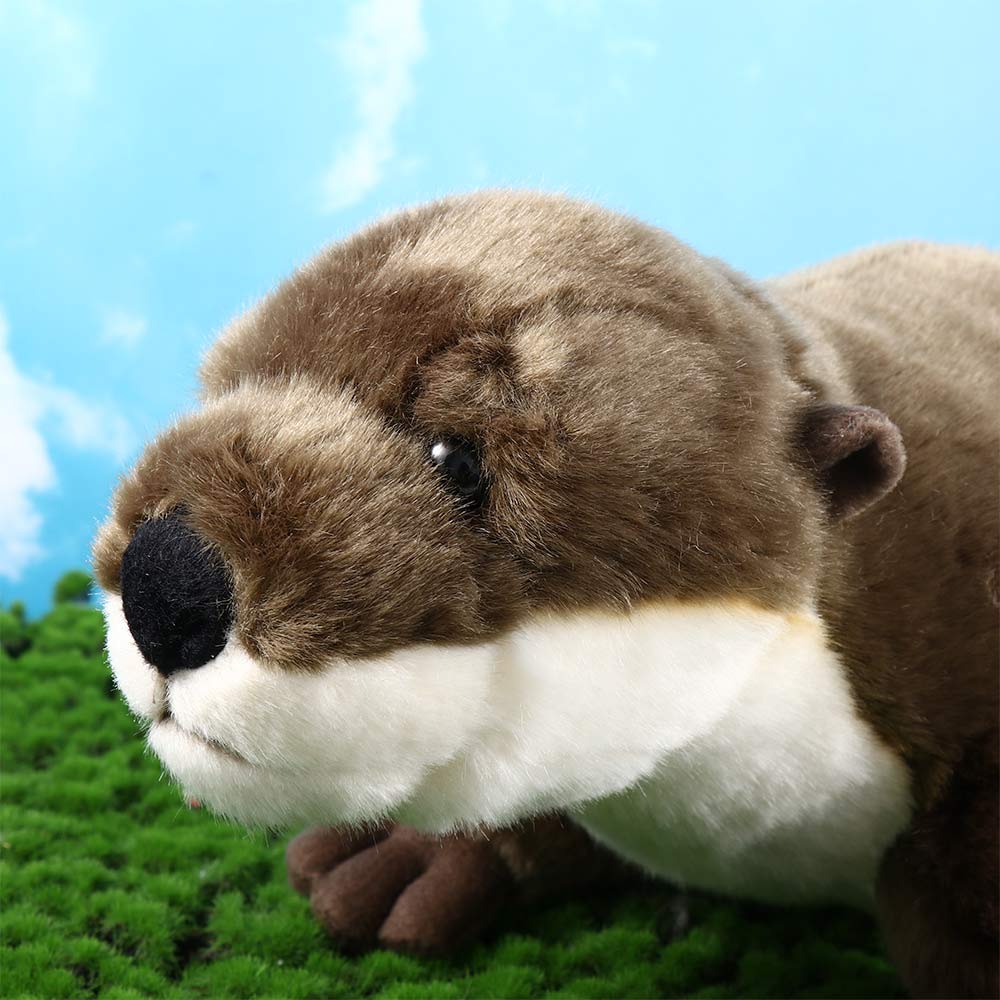 Lifelike Animal Plush Toy Soft Otter Plush Toy Simulation Otter Stuffed Animal Otter Stuffed Dolls