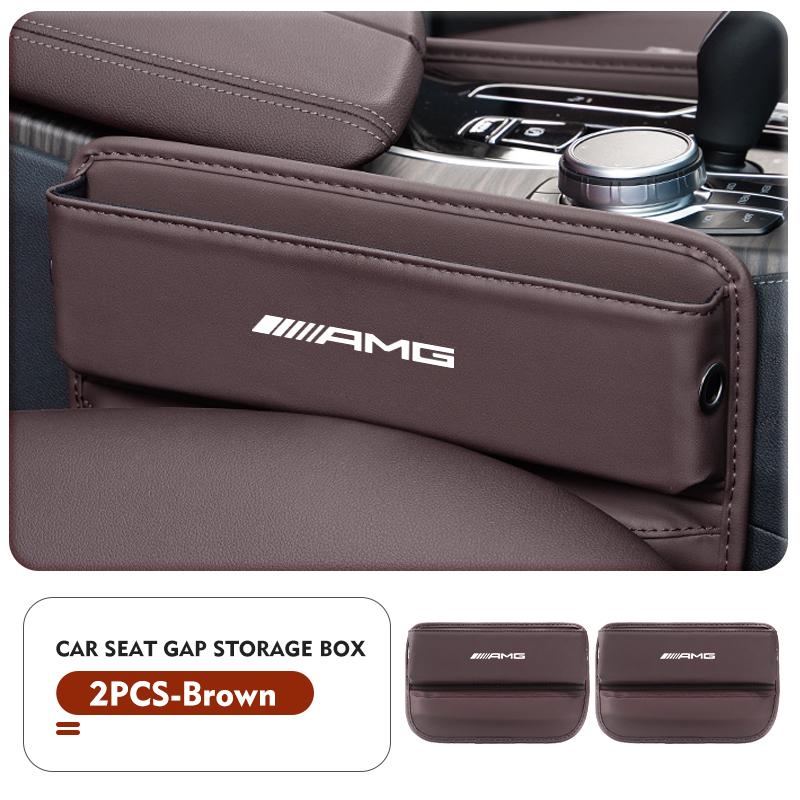 AABCI1 Multifunction Car Seat Slit Gap Organizer For Mercedes Benz AMG W202 W212 W213 W220 W221 W222 C180 C200 C260 C300