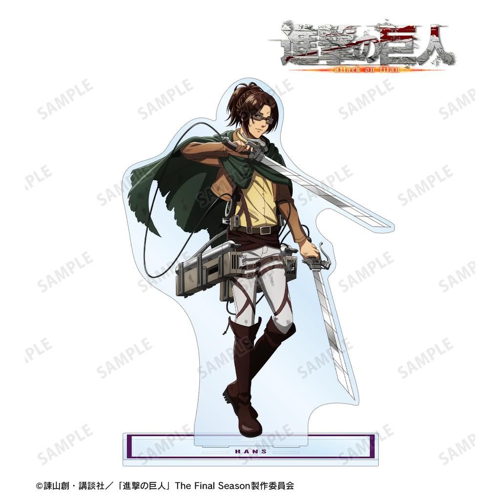 Attack on Titan Original Illustration Hange After the Battle Extra Large Acrylic Stand Ver.