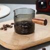 Cup, Glass Espresso Measuring Vessel for Hotel And Office Use