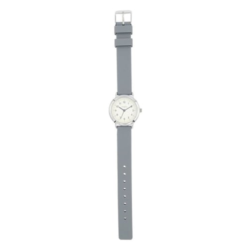 Fragola 10 ATM Wasserdicht Kleine Gummiuhr N01224S-1 DGY Damen Grau