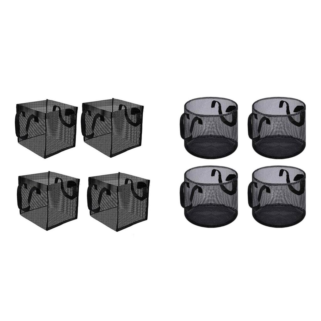 Reusable Plant Grow Bags Aquatic Planter Container with Fine Mesh for Water Lilies and Outdoor Gardening Use