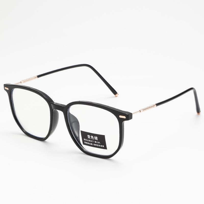 Korean Style Anti-Blue Light Large Square Eyeglass Frames for Men & Women