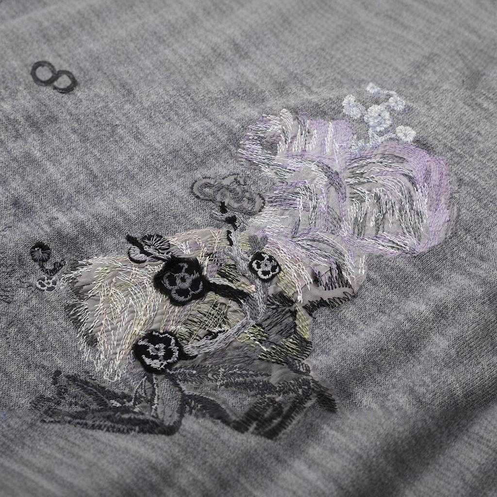 Autumn 2025 Women's Chinese-Style Loose Round Neck Knitted Sweater