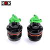 CNC Motorcycle Front Shock Absorber Nut Cap Preload Adjuster Fork Bolts for Kawasaki NINJA400 NINJA500 Ninja 400 500 Z400 Z500