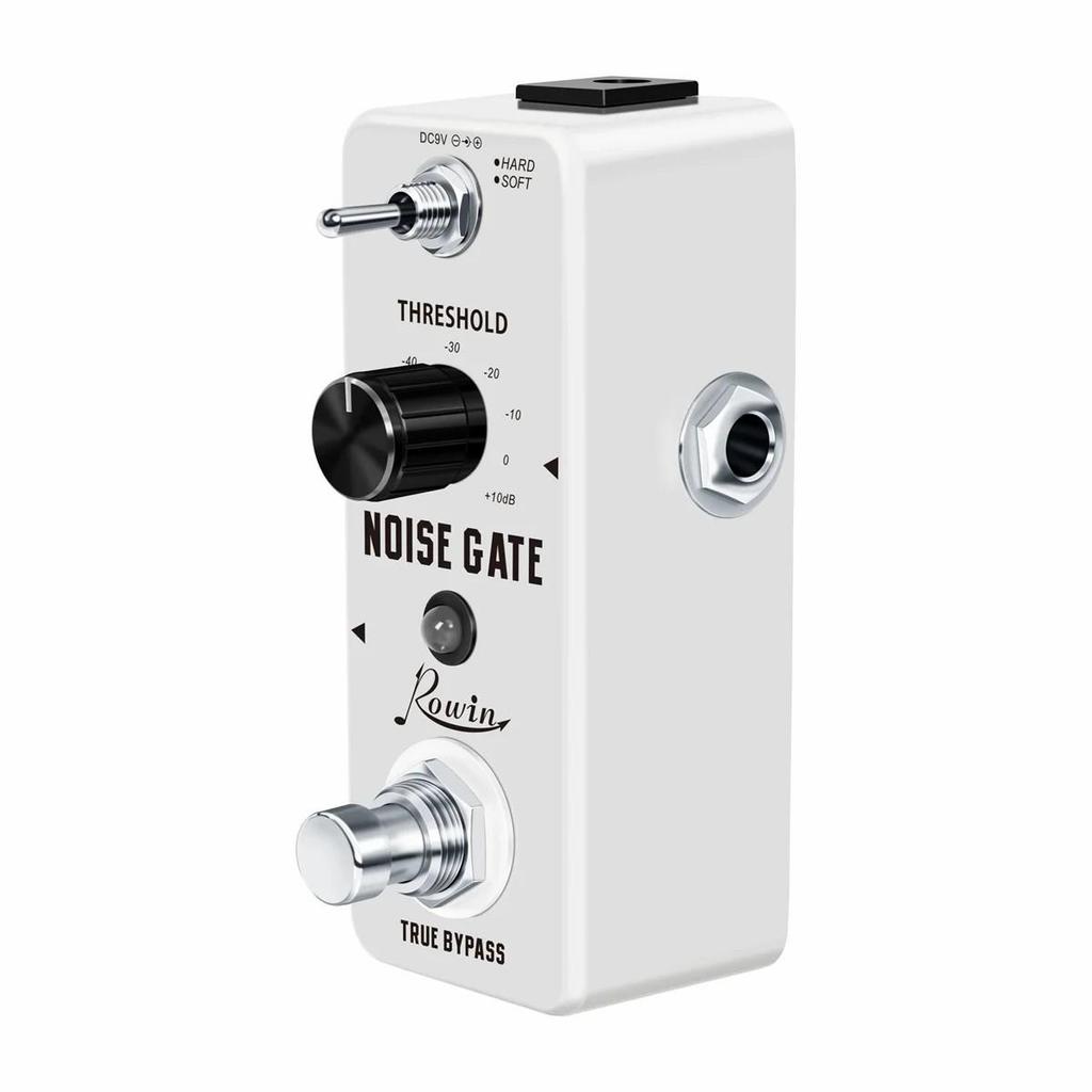 Guitar Effect Pedal ROWIN Noise Gate 2 Modes Noise Reduction with Aluminum Alloy Enclosure