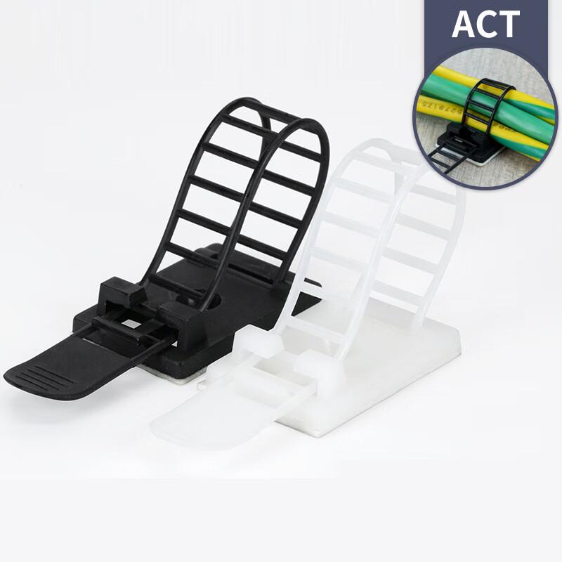 CNMF Adjustable Adhesive Nylon Cable Tie Mount